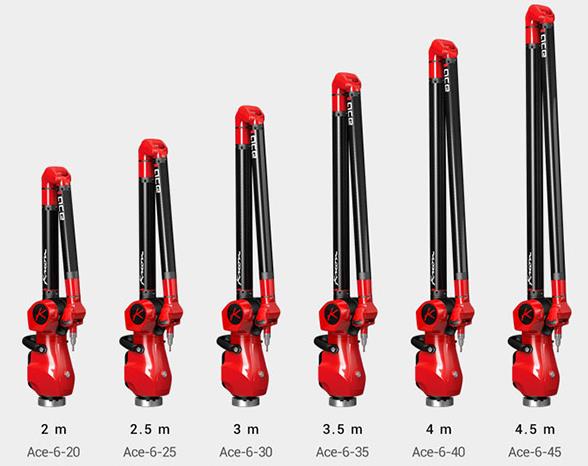 關節臂三坐標測量機的應用特點及適用行業